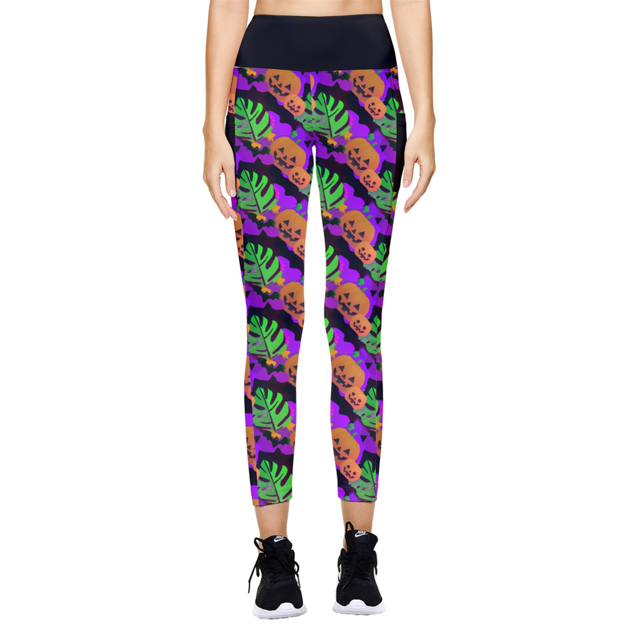 Pumpkin In The Clouds' Pocket Leggings