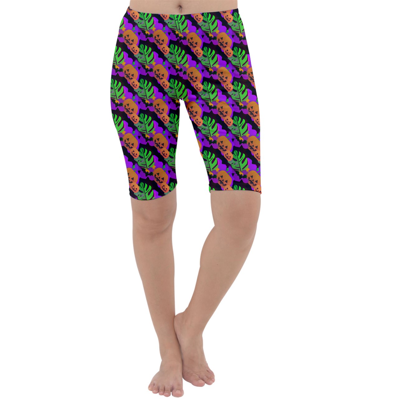 Pumpkin In The Clouds' Cropped Leggings