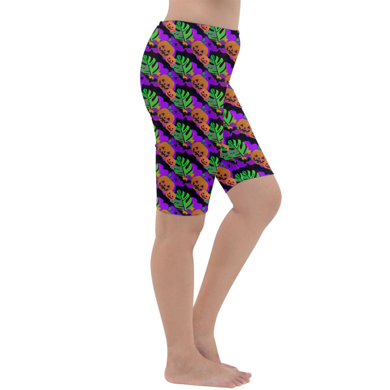 Pumpkin In The Clouds' Cropped Leggings