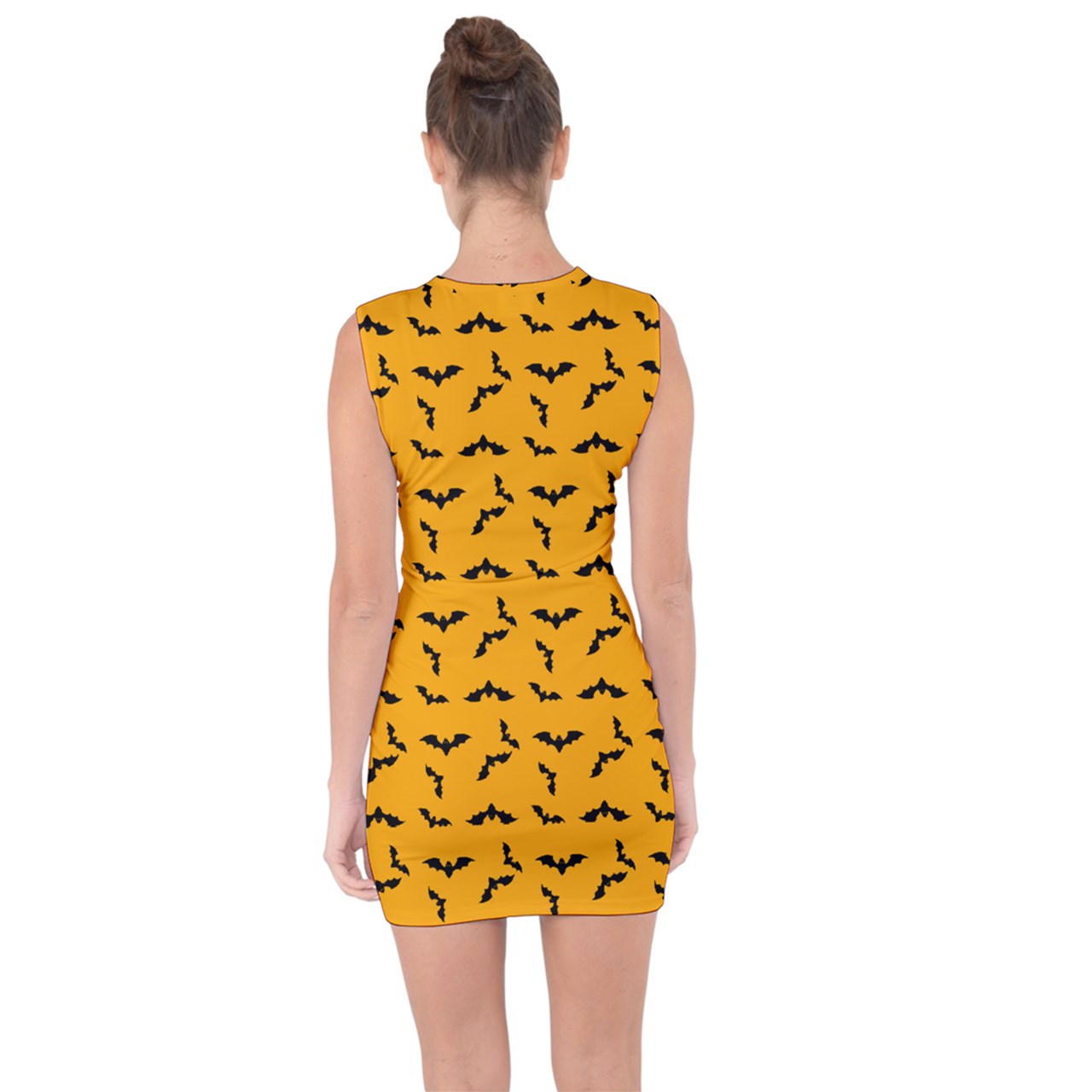 Batty Lace Up Front Bodycon Dress