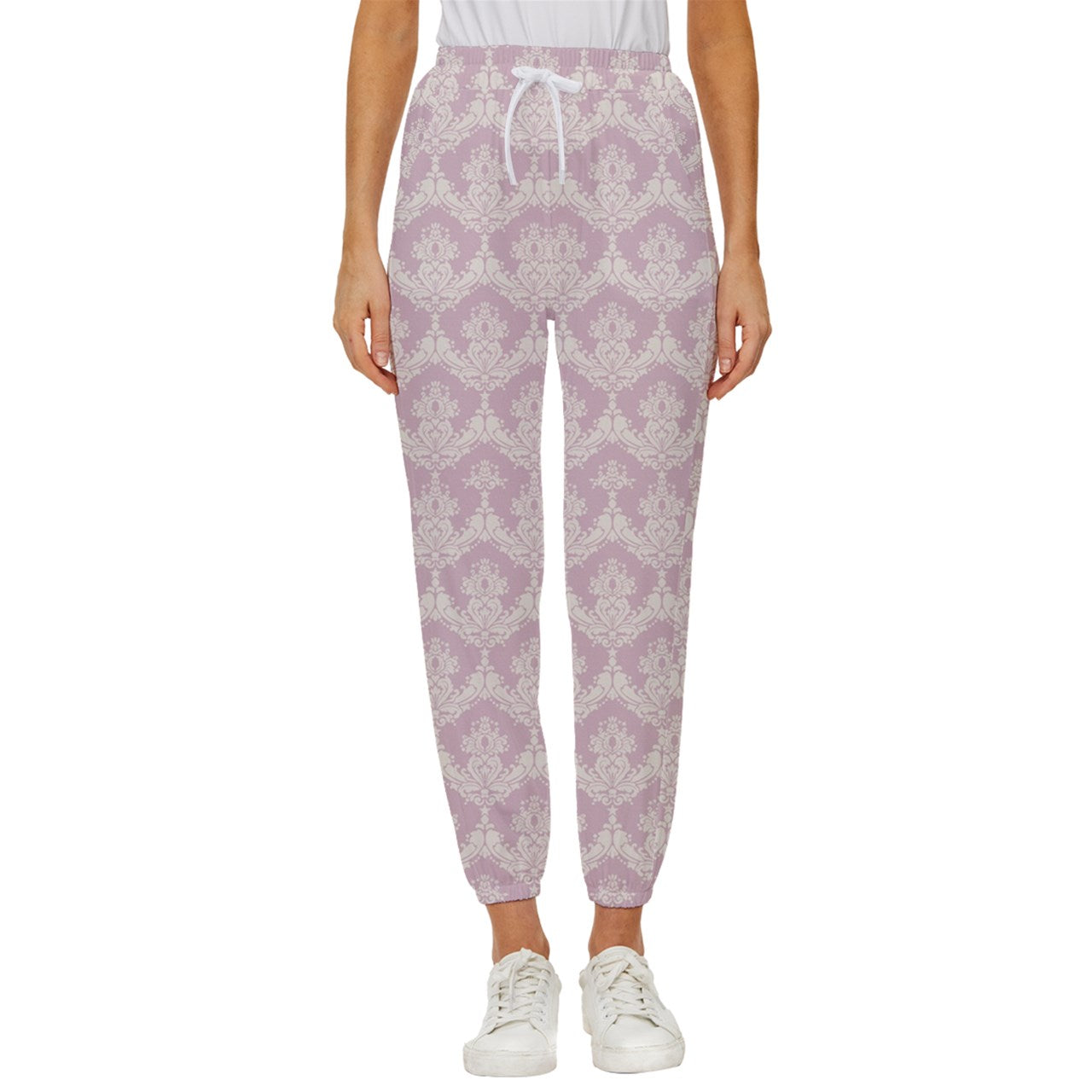 Blushing Beauty Cropped Drawstring Pants