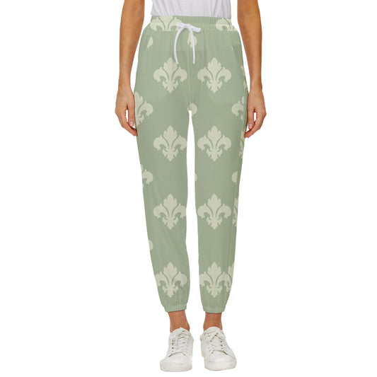 Truffle Mint Cropped Drawstring Pants