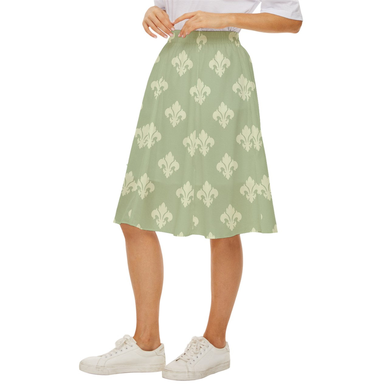 Truffle Mint Classic Short Skirt