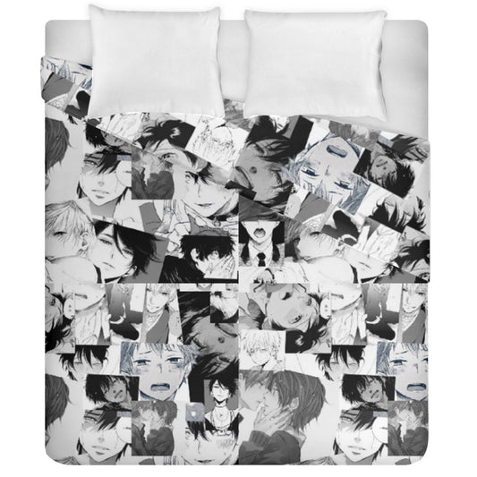 boystown collage Duvet Cover Double Side (California King Size)