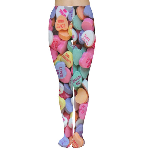 Candy Hearts Tights