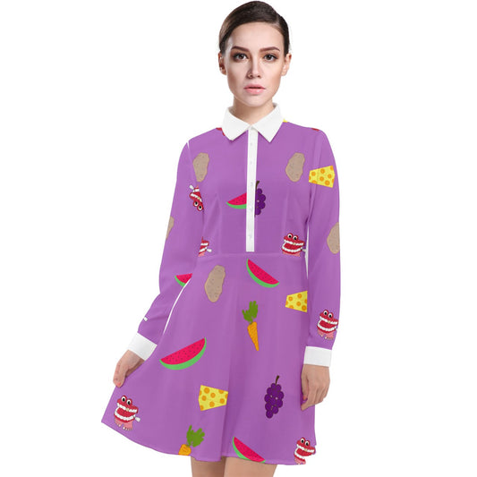 Saphic Science Teachers - For Lunch Long Sleeve Dress