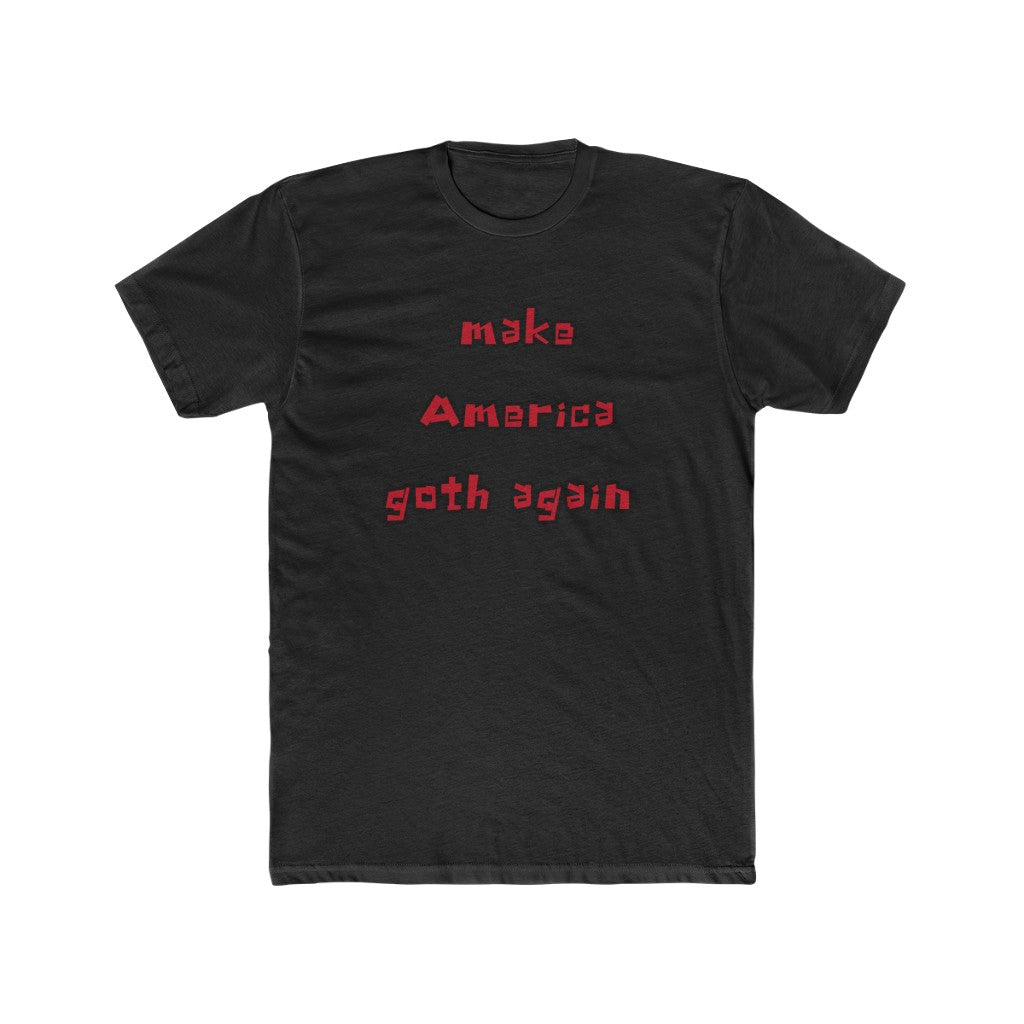 Make America Goth Again Cotton Crew Tee