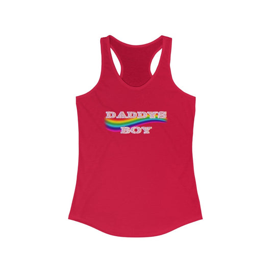 Daddys Boy Racerback Tank
