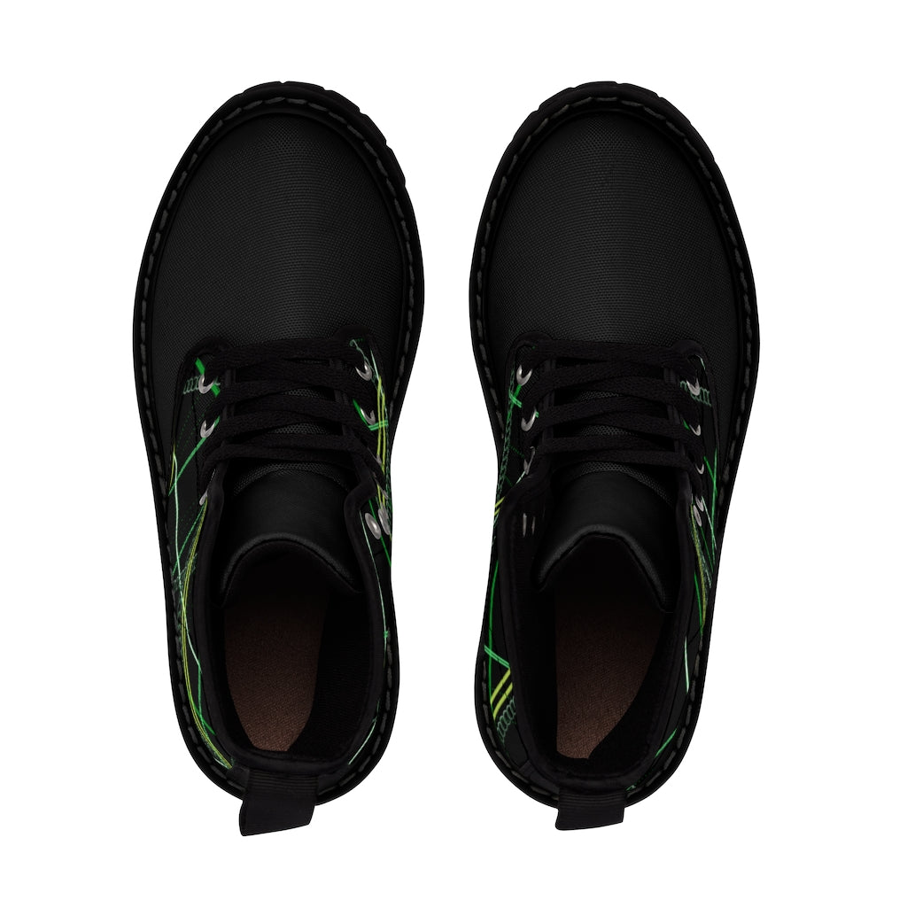 Slyther Skins Large Size Canvas Boots