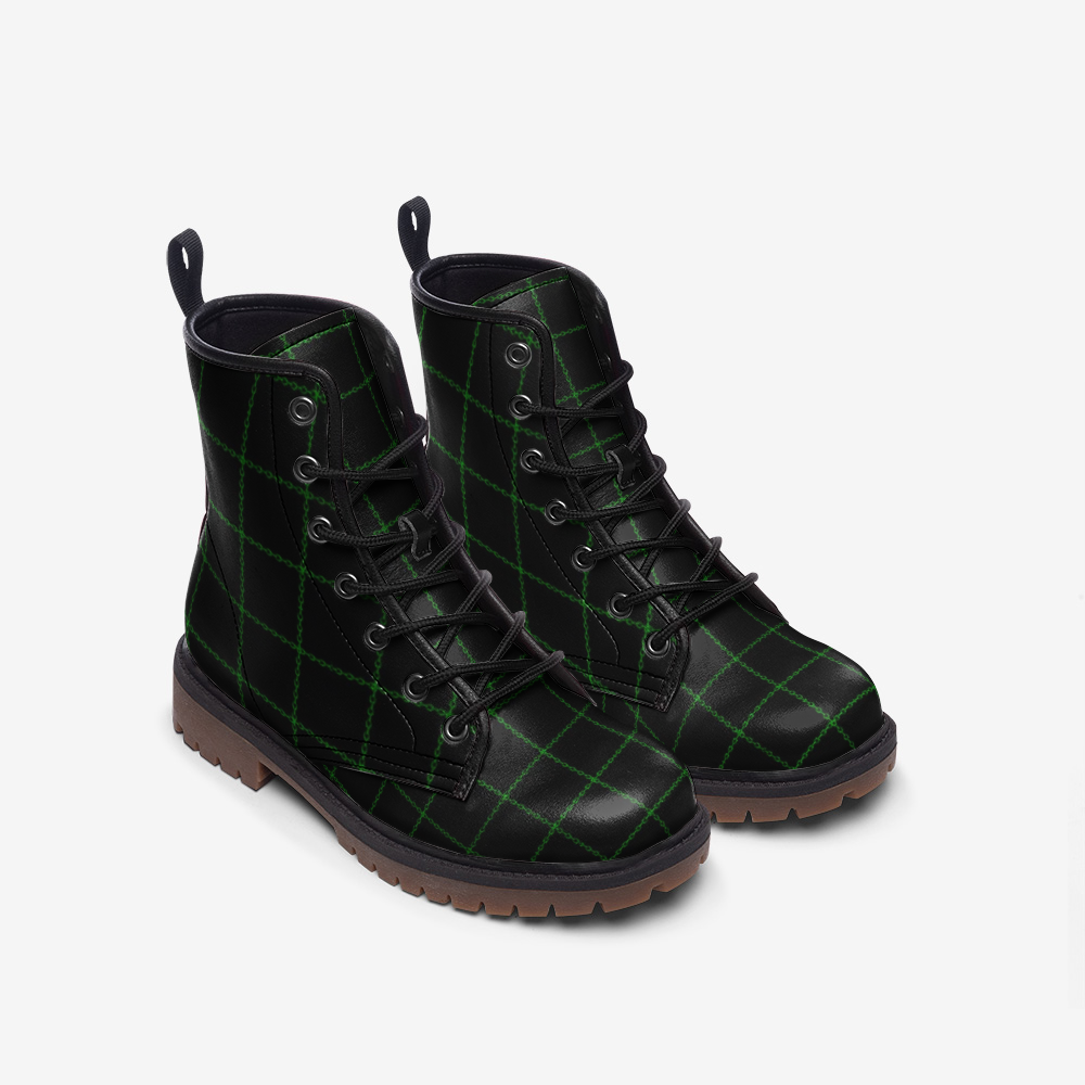 Angsty Dream Babe Leather Lightweight boots MT