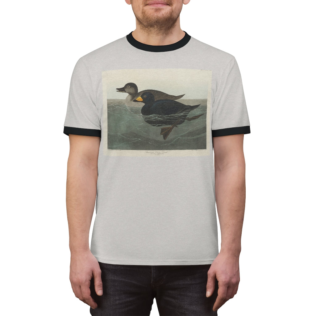 duck zoology Unisex Ringer Tee