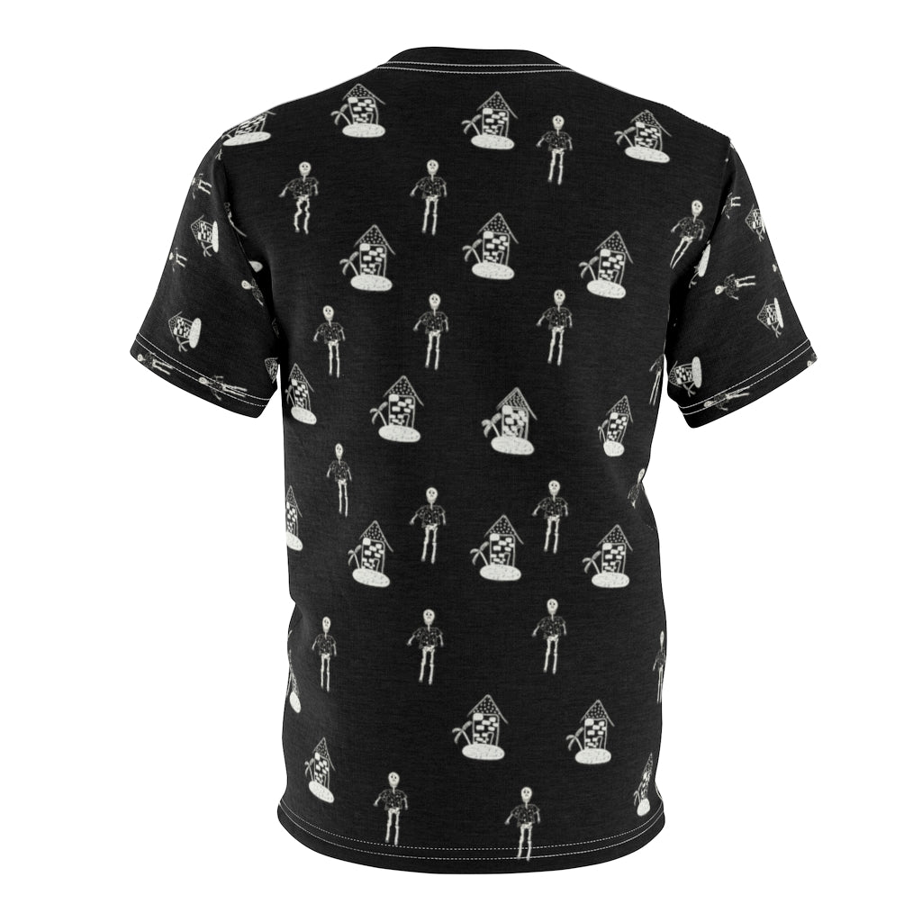 hawaiian skeleton Tee