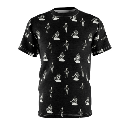 hawaiian skeleton Tee