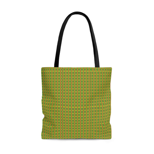 Divine Autumn Black Lined Tote Bag
