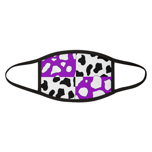 e-boy Purple Cowboi Mixed-Fabric Face Mask