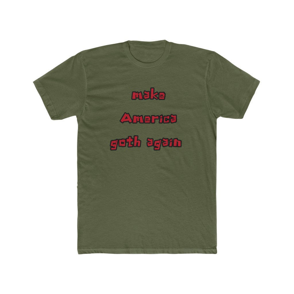 Make America Goth Again Cotton Crew Tee