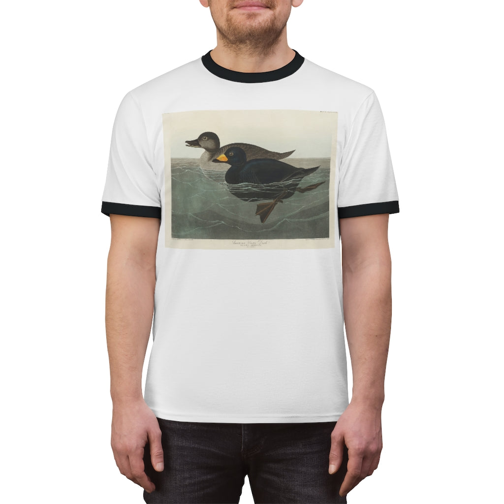 duck zoology Unisex Ringer Tee