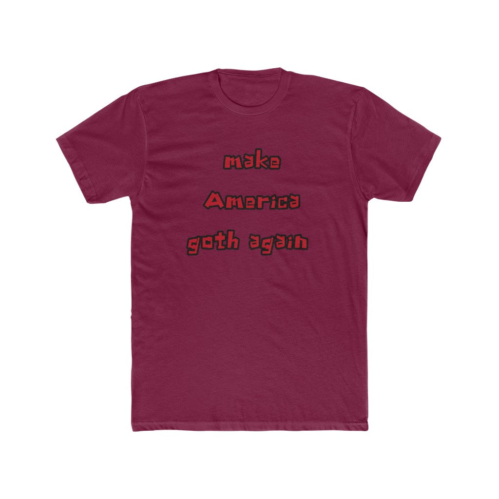 Make America Goth Again Cotton Crew Tee