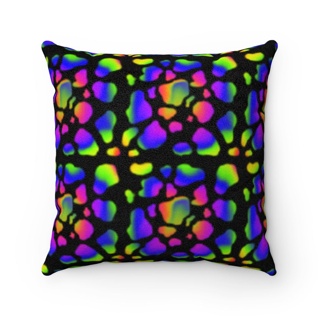 lava lover Faux Suede Square Pillow