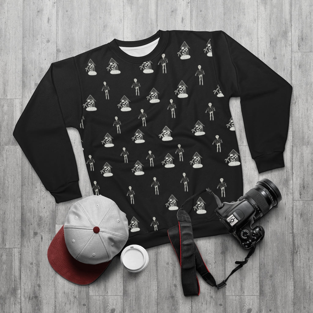 hawaiian skeleton Sweatshirt