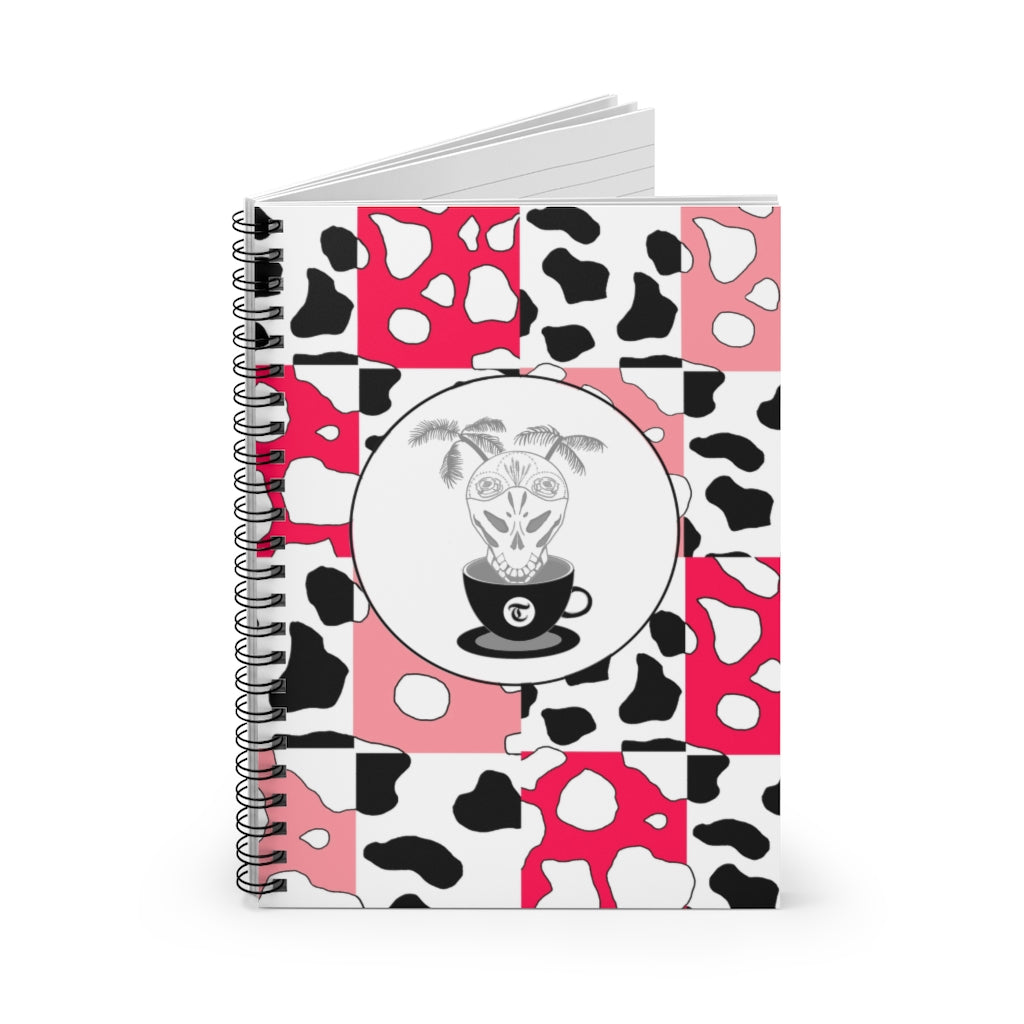 Cowboi Pink Spiral Notebook - Ruled Line