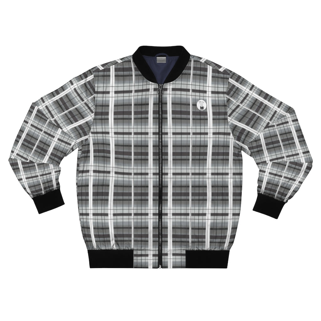 grey academia Bomber Jacket