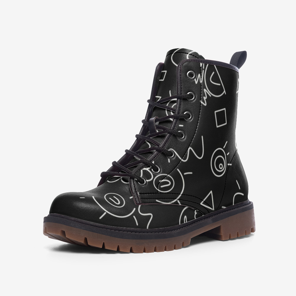 Squigle Face Leather Lightweight boots MT