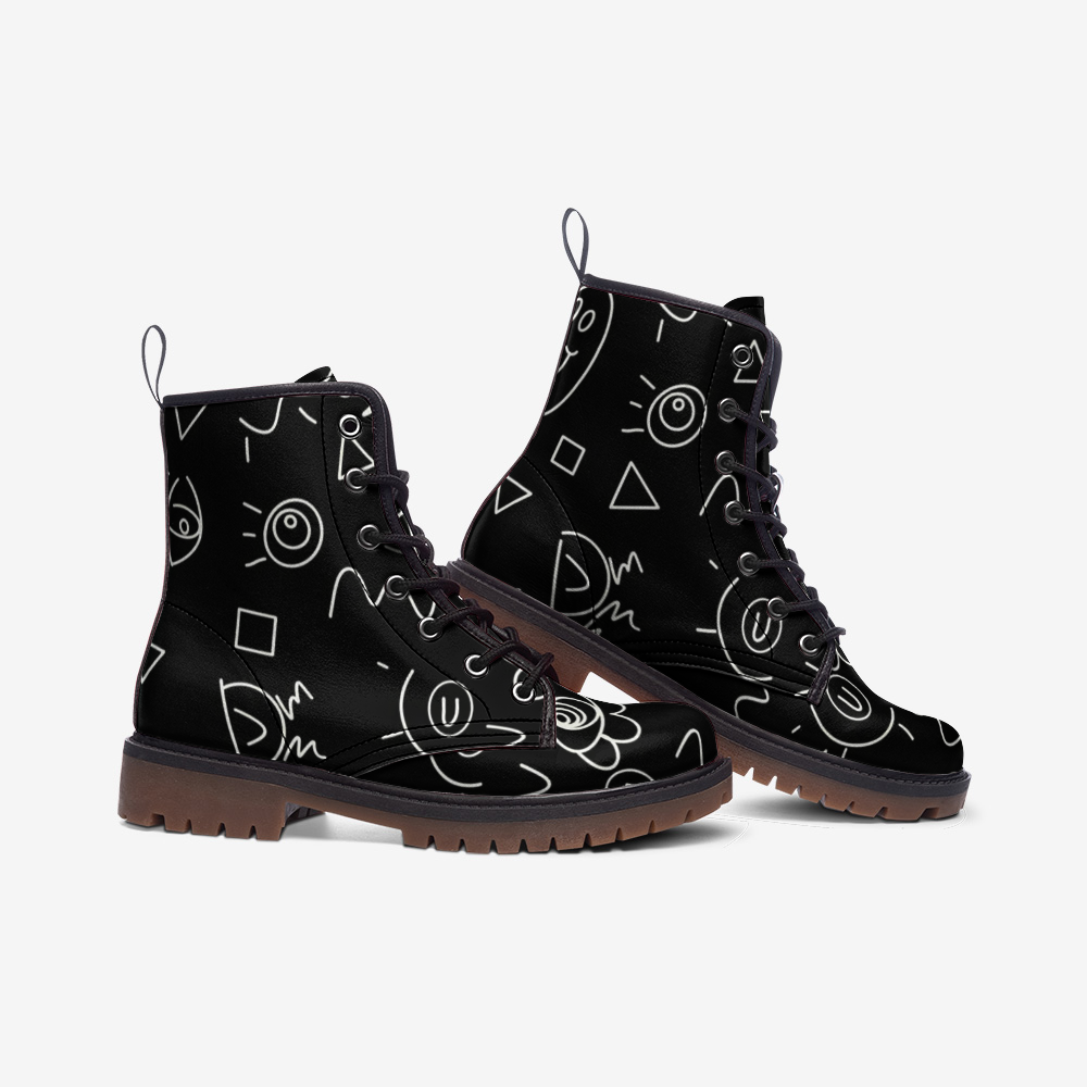 Squigle Face Leather Lightweight boots MT