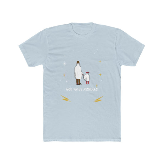 God Hates Assholes Cotton Crew Tee