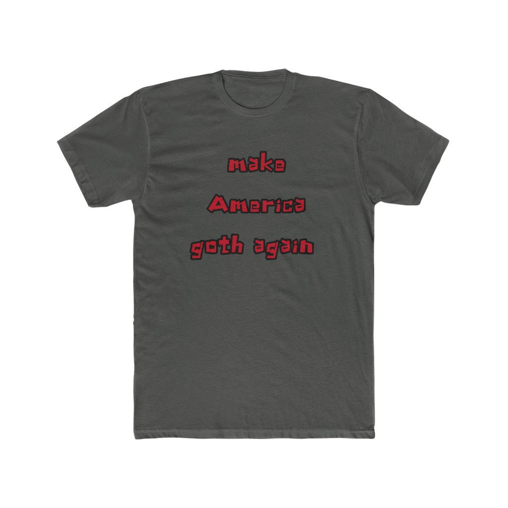 Make America Goth Again Cotton Crew Tee