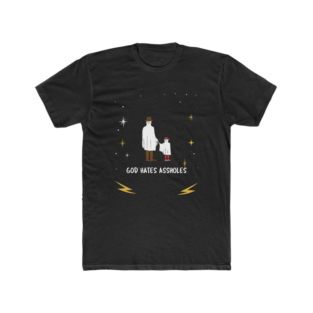 God Hates Assholes Cotton Crew Tee