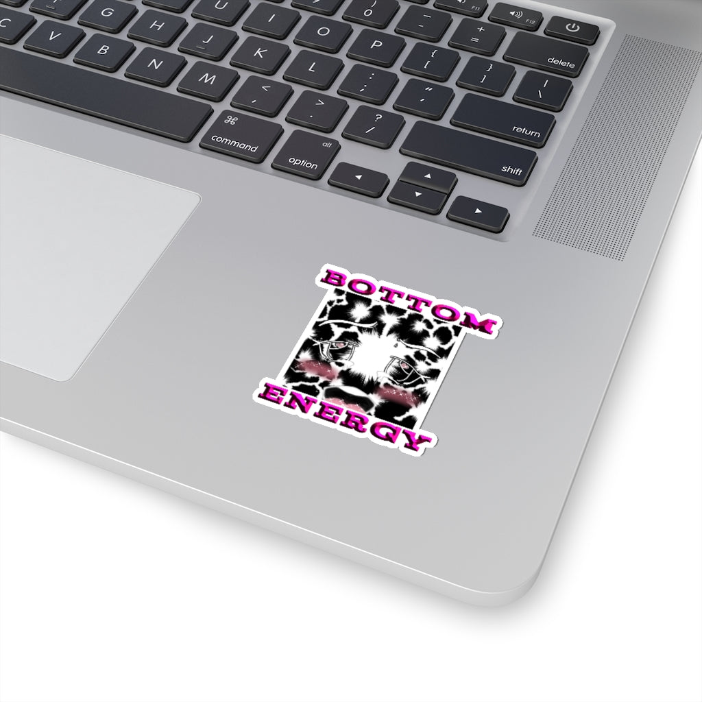 Bottom Energy Anime Face Kiss-Cut Stickers
