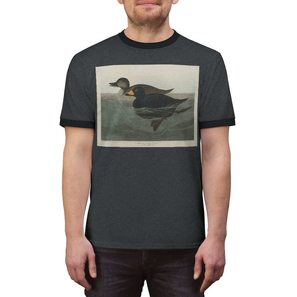 duck zoology Unisex Ringer Tee