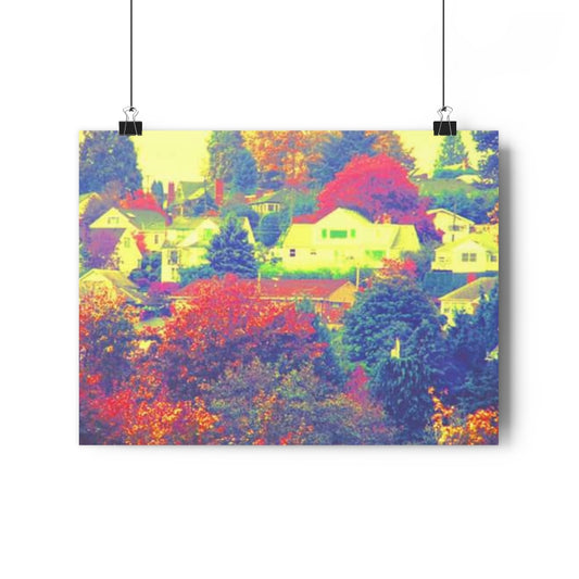 Autumn From The East Window Giclée Art Print