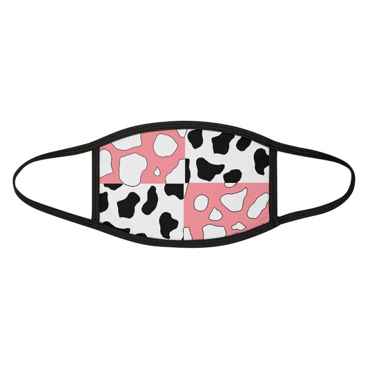 Softboi Pink Cowboi Mixed-Fabric Face Mask