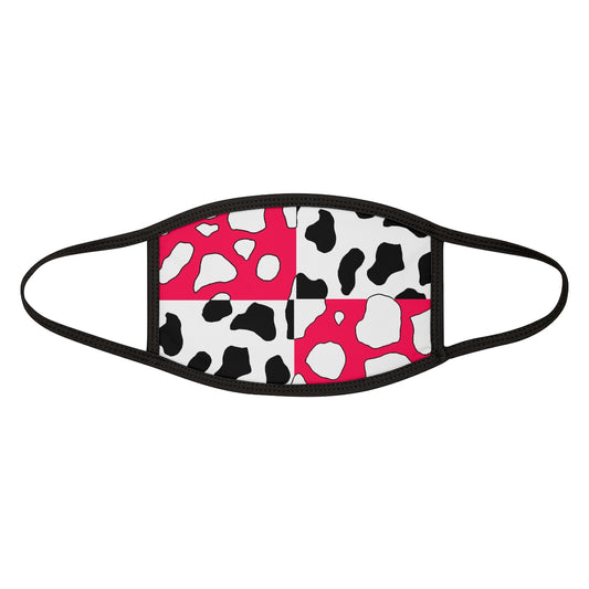 e-boy Pink Cowboi Mixed-Fabric Face Mask
