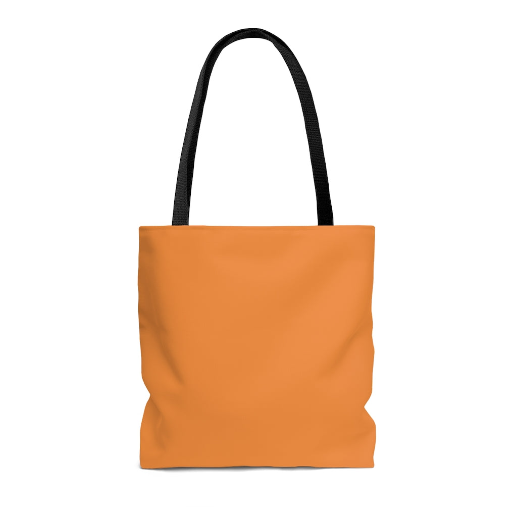 No Justice No Peace Black Lined Tote Bag