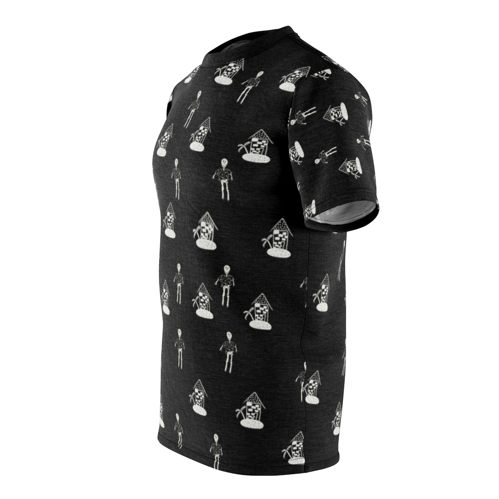 hawaiian skeleton Tee