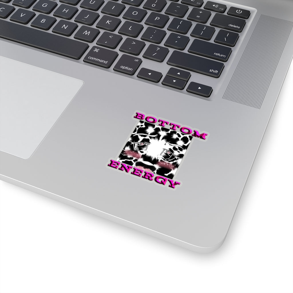 Bottom Energy Anime Face Kiss-Cut Stickers