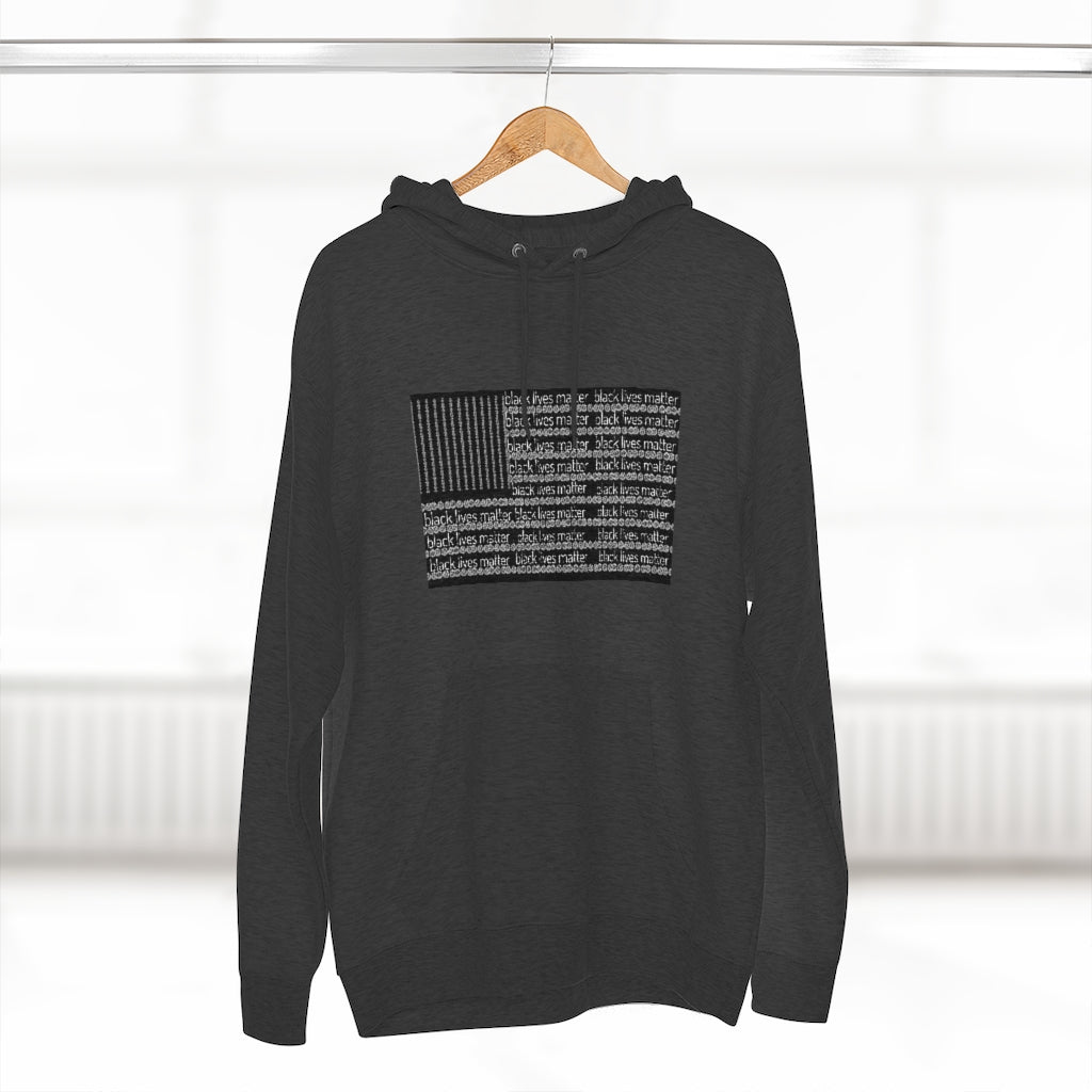 BLM Flag Pullover Hoodie