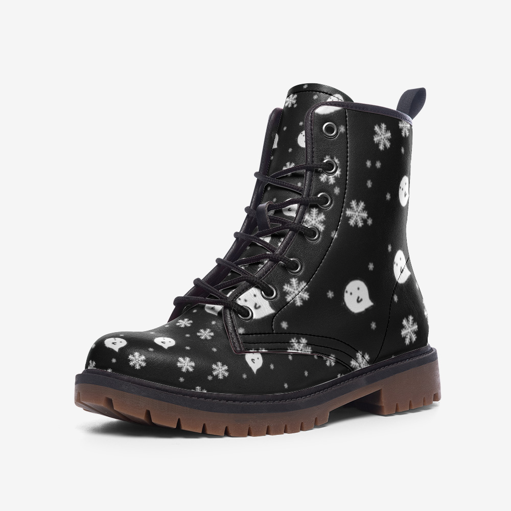 Spooky Snowflake Leather Lightweight boots MT