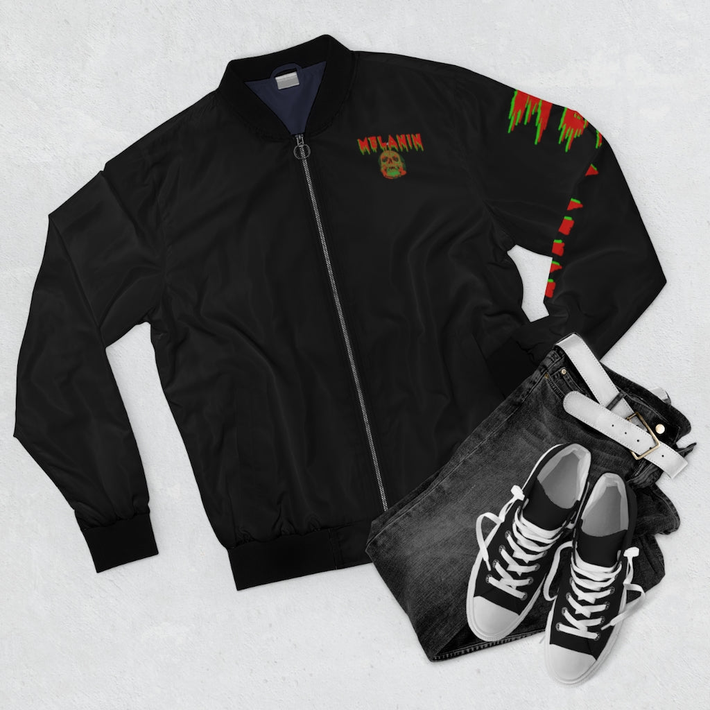 MELANIN Skullcore Bomber Jacket