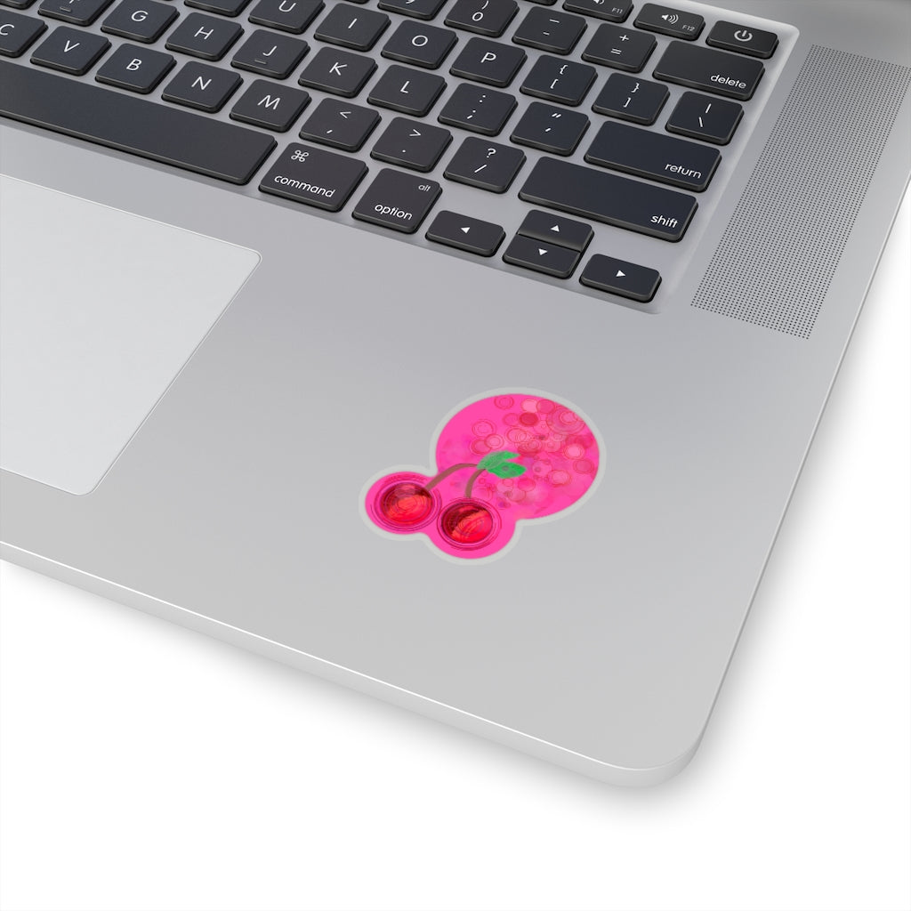 Cloud Nine Cherries Kiss-Cut Stickers