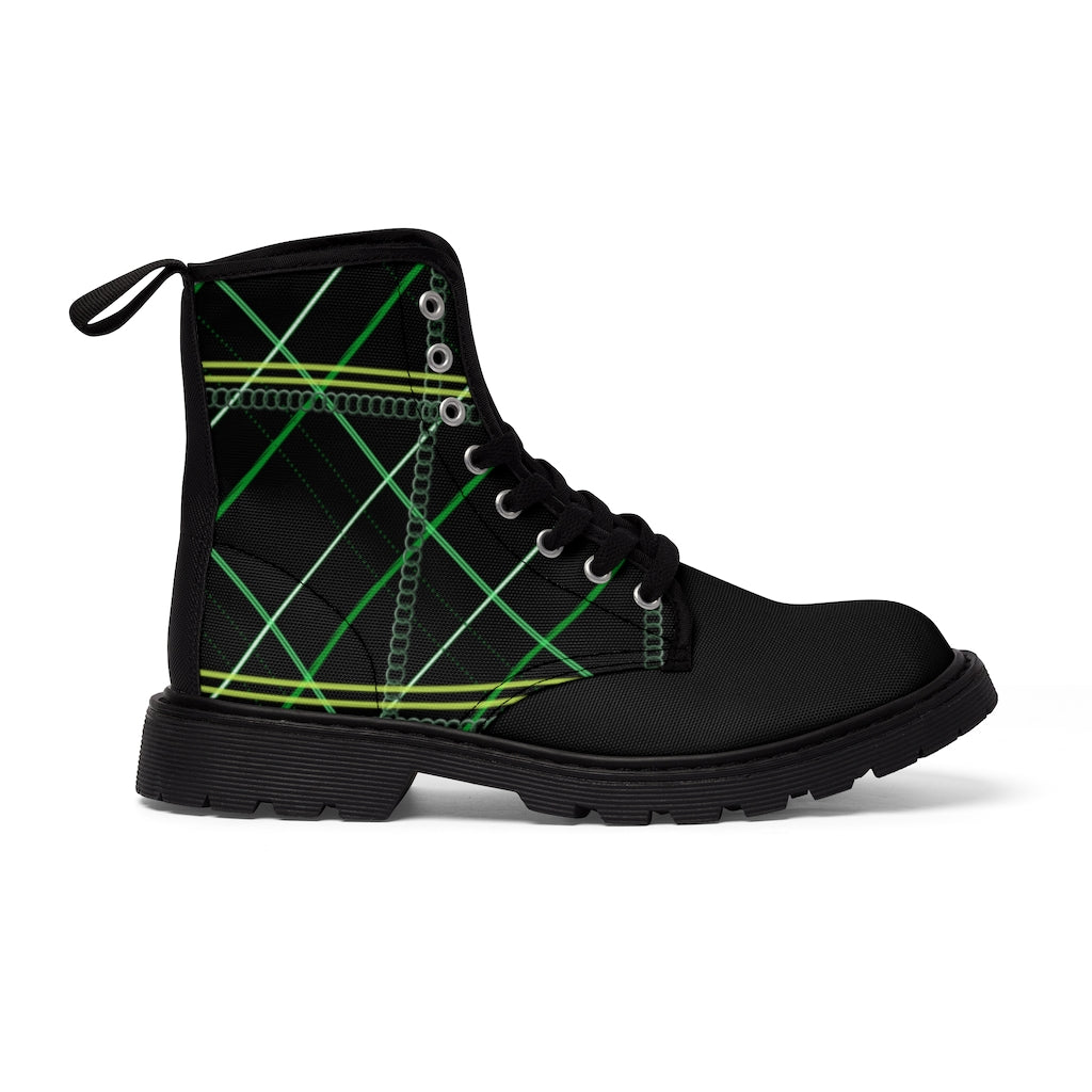 Slyther Skin Small Sized Canvas Boots
