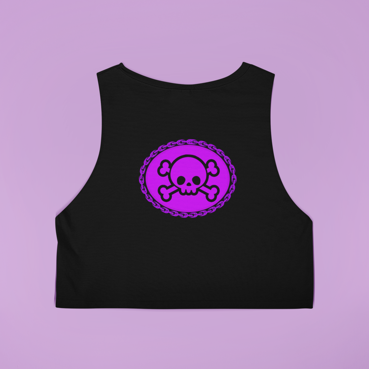 Angsty Dream Babe's Graphic Crop Top