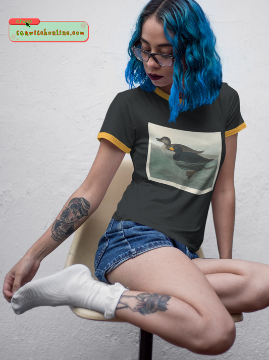 duck zoology Unisex Ringer Tee