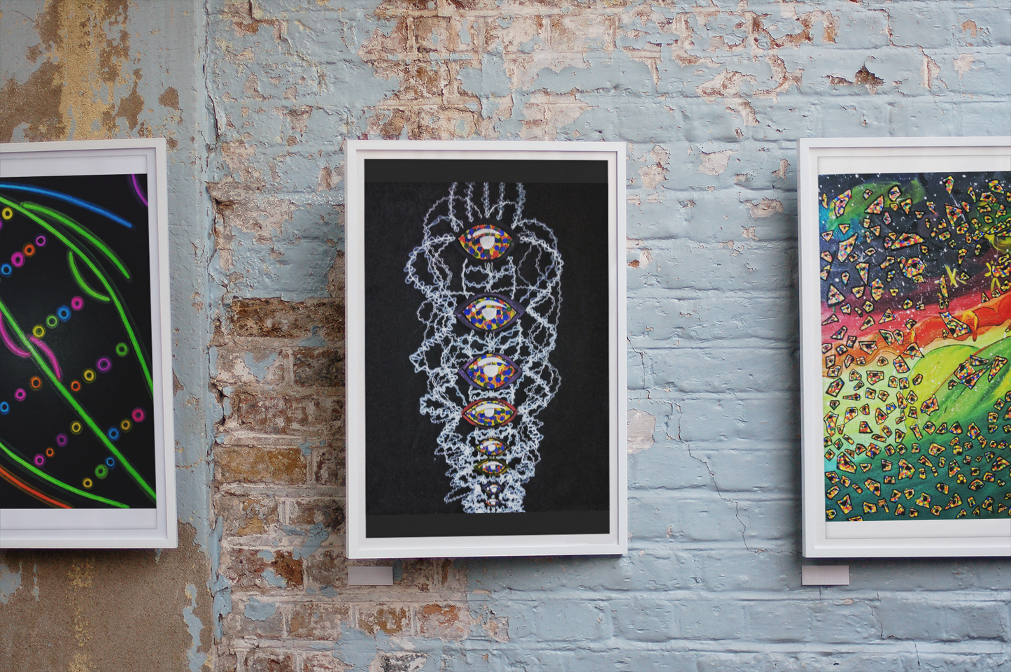 "The eyes of stimulation" Canvas Gallery Wraps