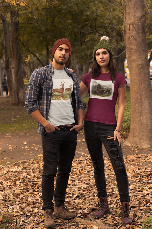 bison Zoology Heavy Cotton Tee