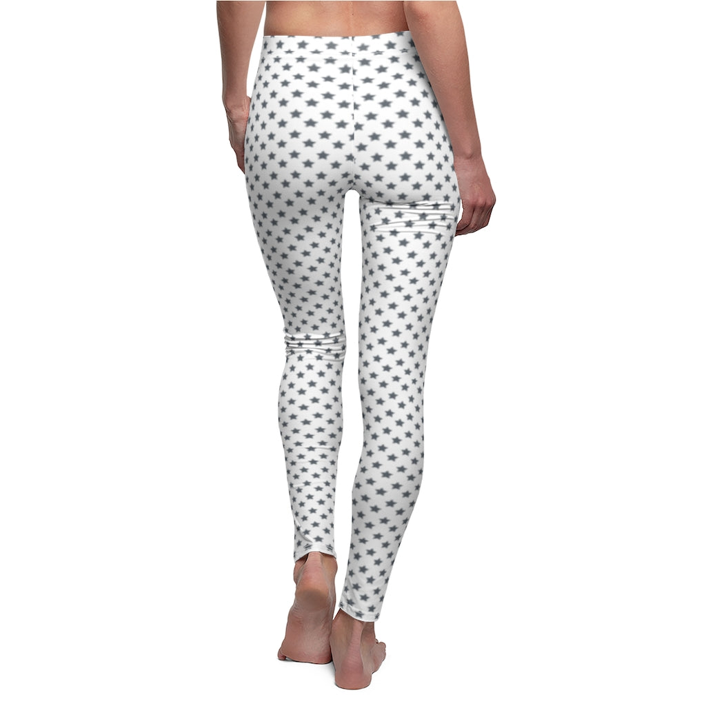 grey stars Casual Leggings