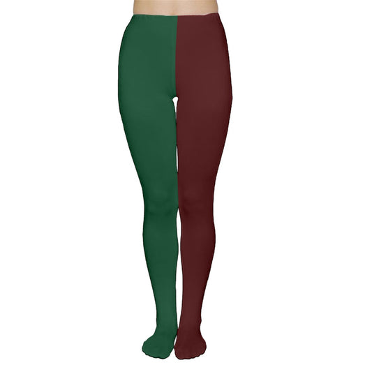Green Red Tights
